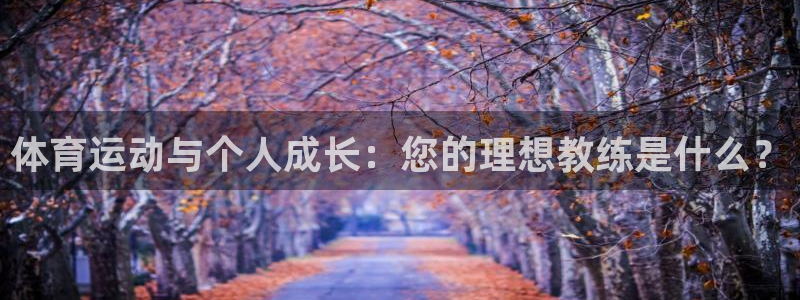 球速体育：体育运动与个人成长：您的理想教练是什么？